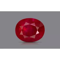 Pigeon Blood Ruby 10x8 MM - 5.06 Carats